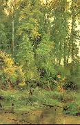 Ivan Shishkin Approaching Autumn USA oil painting artist